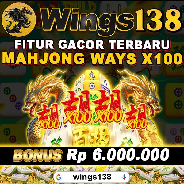 WINGS138: Situs Link Slot Gacor 777 Hari Ini Gampang Menang Maxwin Anti Rugi